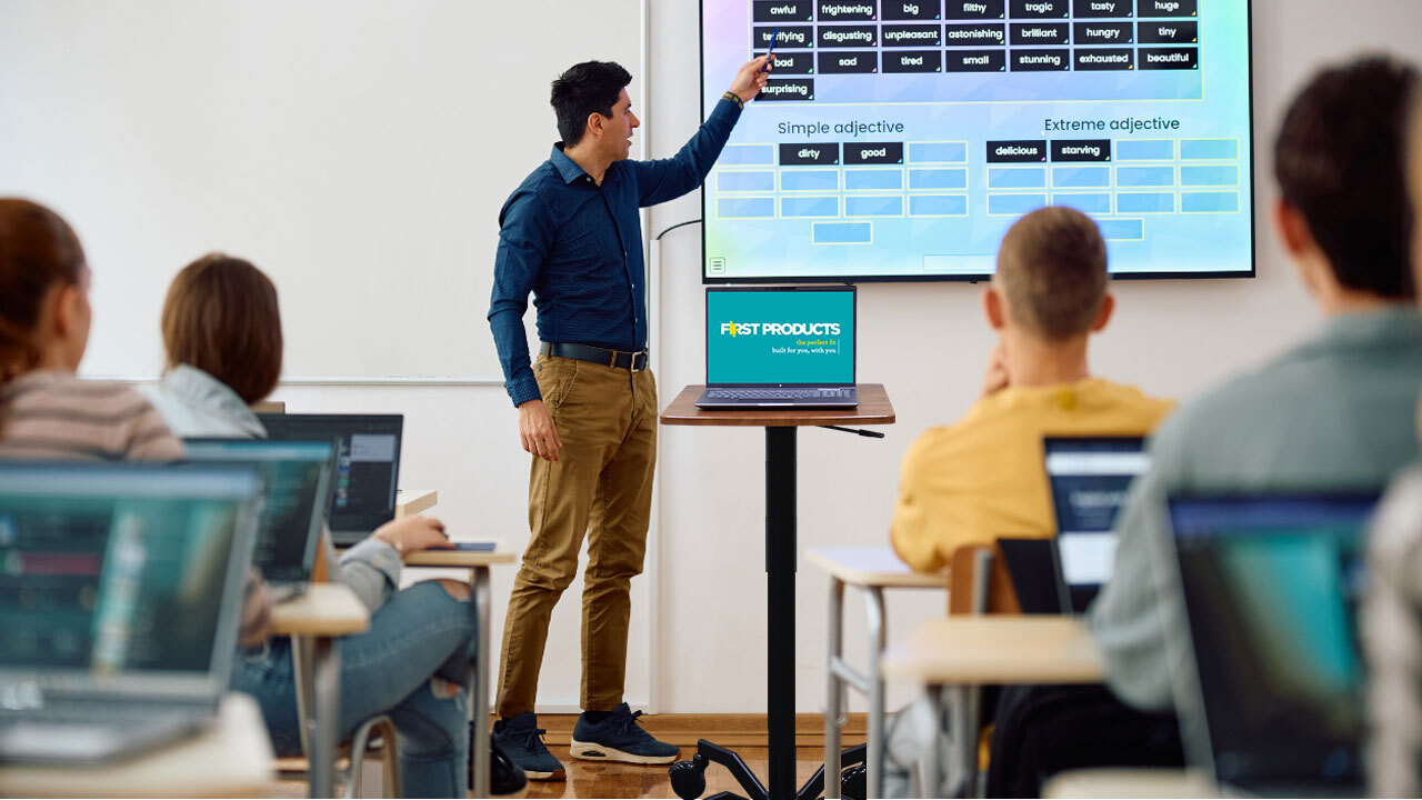 Mobile Desks Sit Stand Desks