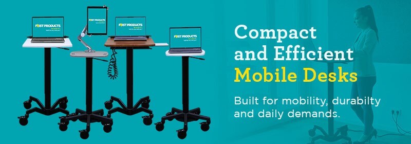Compact and Efficient Mobile Desks