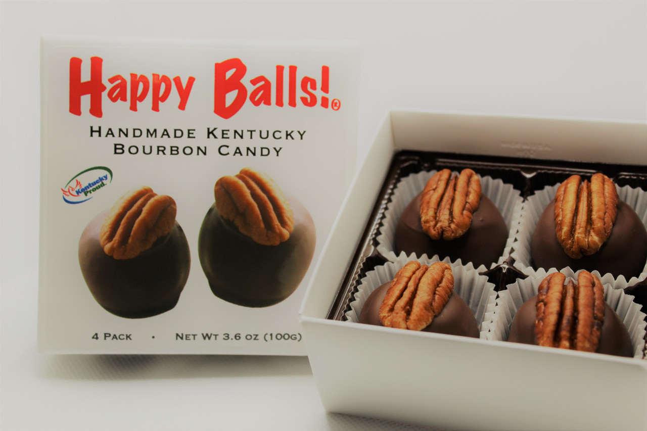 スパンキー500g〜700g 4本セット Kentucky Bourbon Balls - 4 Pack