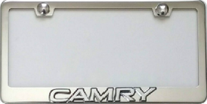 CAMRY 3D LICENSE FRAME 