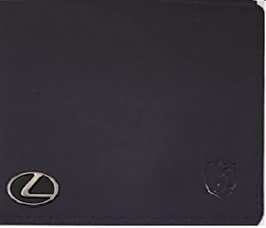  Lexus  3d logo RFID Genuine Leather Men's  Wallet  