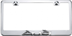  Audi 3D  Stainless Steel License Frame