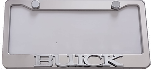 Buick 3d stainless Steel License Frame