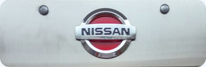   NISSAN LOGO ROJO TABLILLA MINI 3D