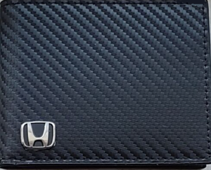 Honda Carbon Fiber  leather Wallet 