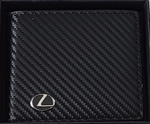 LEXUS CARBON FIBER LEATHER WALLET 