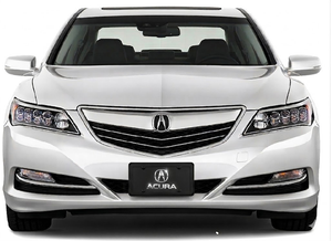 Acura Tablilla Delantera  Negra 3D