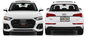 Audi tablilla Delantera 3D Y Marco Posterior Combo