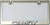CAMRY 3D LICENSE FRAME 