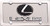 LEXUS 3D  Chrome Emblems Novelty Plate