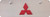 Mitsubishi  logo Tablilla Mini  3d