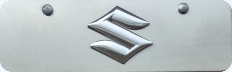 Suzuki Logo Tablilla Mini 3D