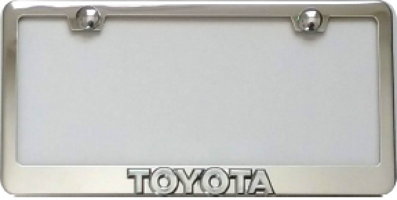 TOYOTA  3D LICENSE FRAME