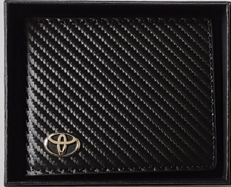TOYOTA CARBON FIBER LEATHER  WALLET
