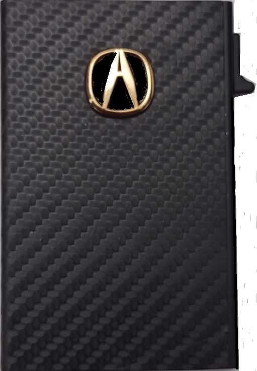 Acura Billetera de Rapido Accesso  Tarjetas de Credito.  ( Logo Dorado)