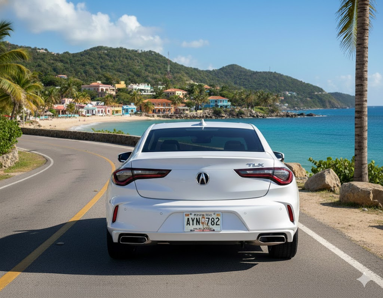 Acura Marco Tablilla Brillante