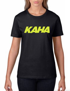 Kaha Womens "Black" T-Shirt Kaha Womens "Black" T-Shirt
