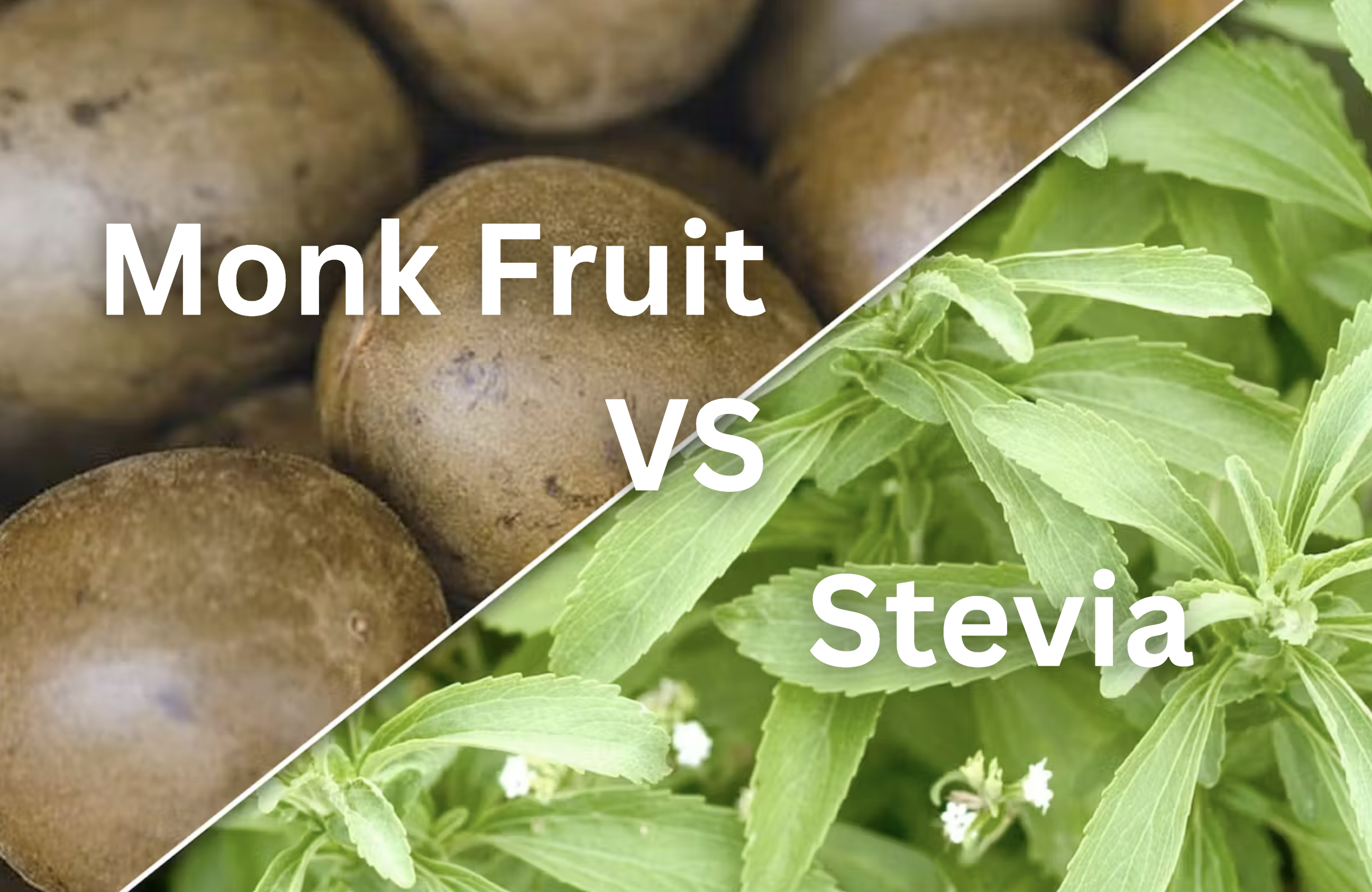 The Sweet Showdown: Monk Fruit vs. Stevia Sweetener - Kaha Nutrition