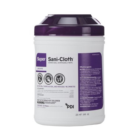 Sanicloth Wipe Super Germicide Purple 160/can Q55172