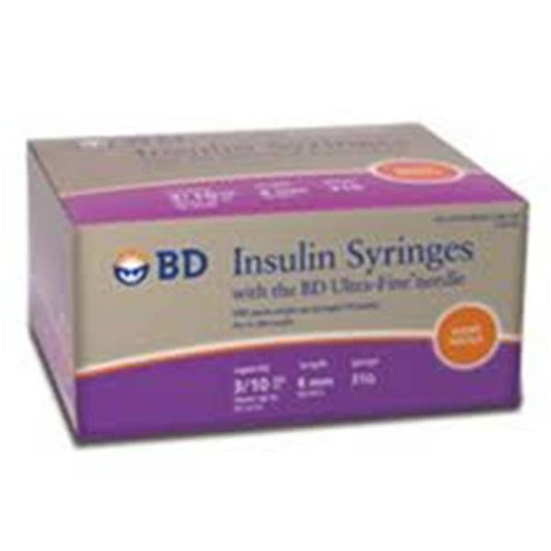 Insulin Syringe with needle - 1cc, 27G x .5 - In His Hands Birth Supply