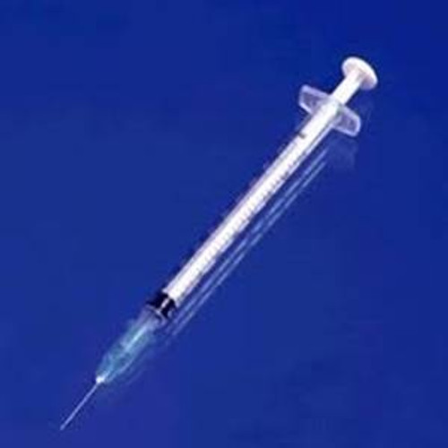 Tuberculin (TB) Syringe - 1cc - 27G x 1/2 inch (Box of 100)   Exel# 26040