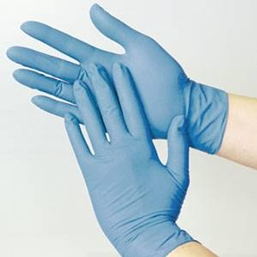 Gloves - Nitrile - Powder-Free - X-small - Blue (Box of 100)  #6301
