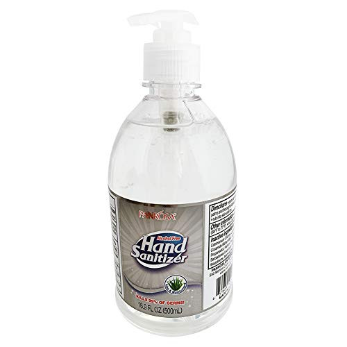 Hand Sanitizer Gel w/ Aloe Vera 16.9oz Pump 70% Ethyl Alcohol