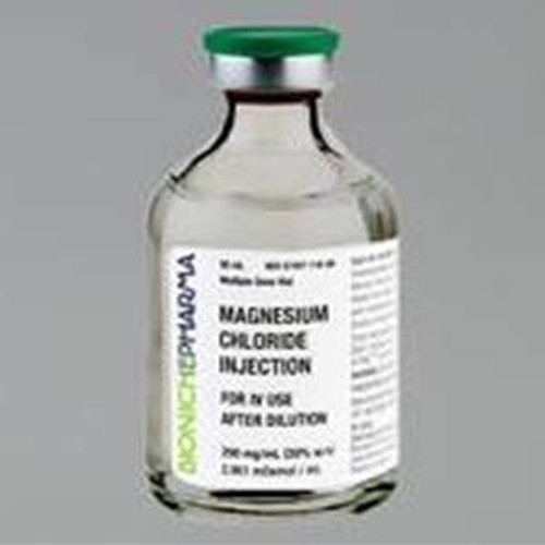Magnesium Chloride 200mg/ml Injection - 50mL/Vial