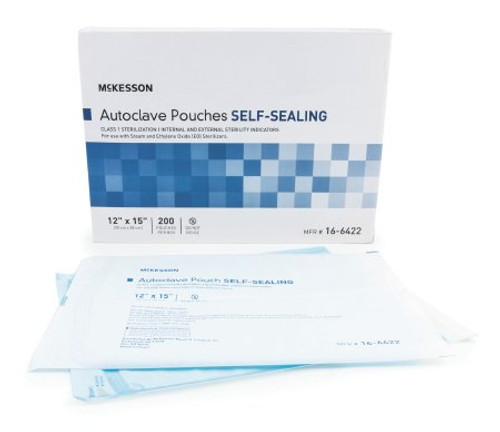 Autoclave pouch 12x15" (200/box) # 16-6422