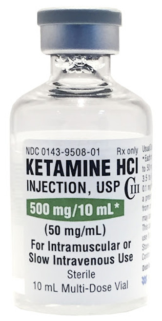 Ketamine 500MG/10ML CIII (10x10ML)