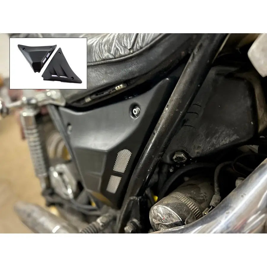 ハーレー CVO FXR3 FXR4 サイドカバー左右セット FXR Frame Side Cover Set Vented - TMF Cycles