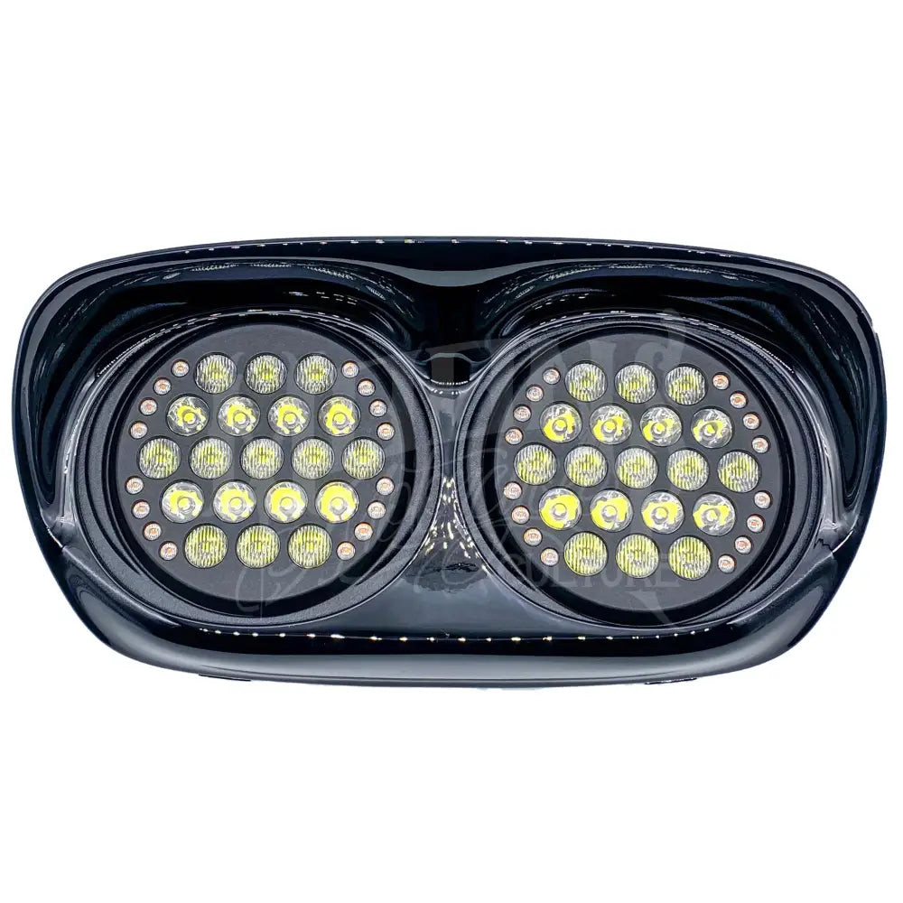 MOONSMC¬Æ Road Glide 2002-2013 Dual Fly Eye LED