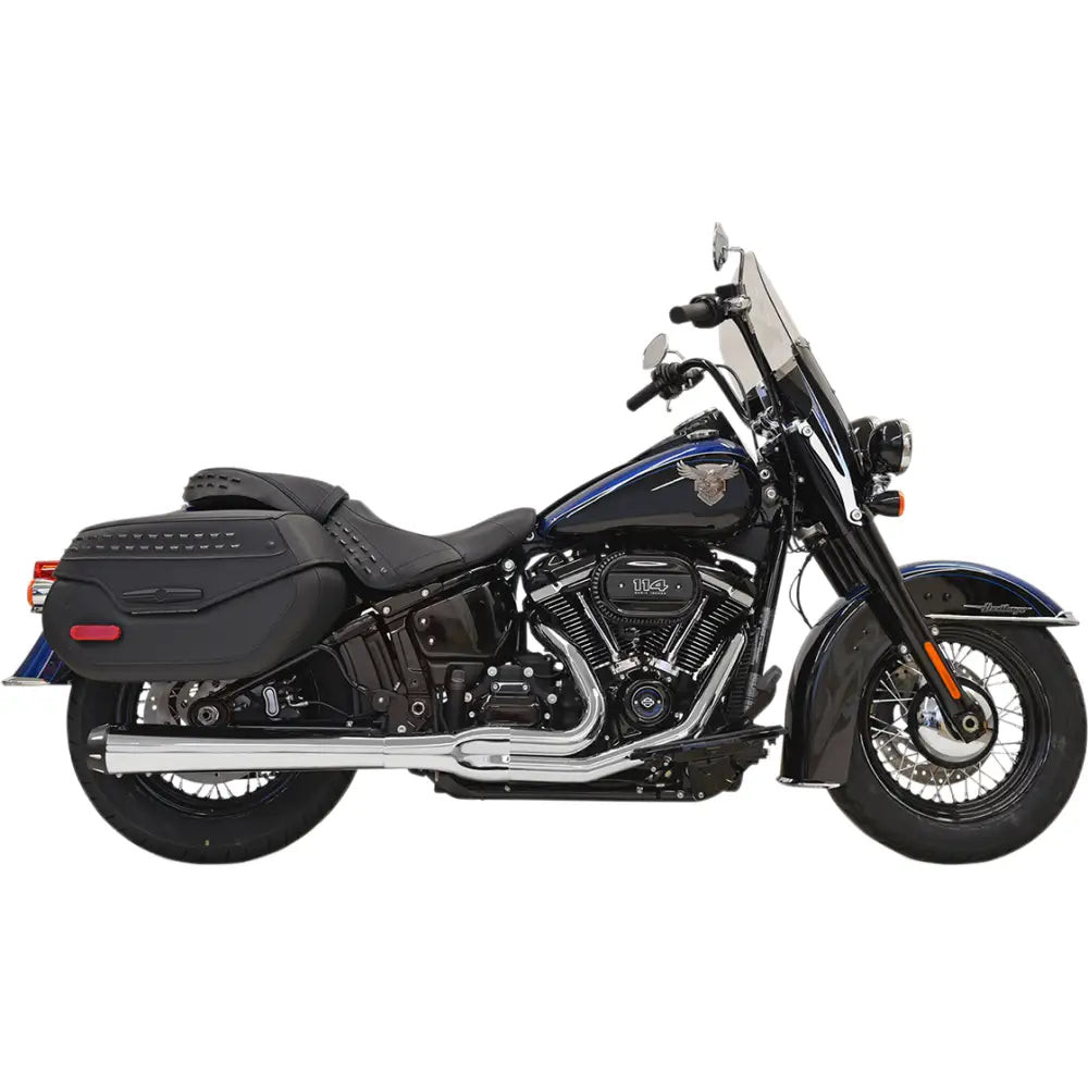 Bassani Road Rage 2-1フルエキマフラー【M8ツーリング】 Bassani Exhaust Road Rage 2-Into-1 Exhaust fits M8 Touring Models