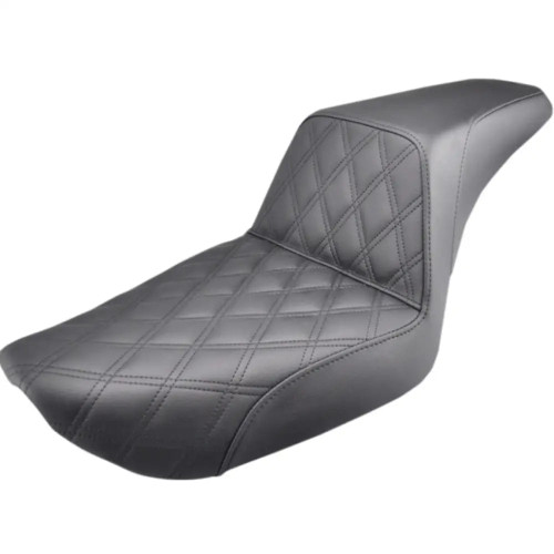 SADDLEMEN STEP-UPシート FXR用シート　美品 Saddlemen Step Up Seat FXD/FXR Brown - TMF Cycles