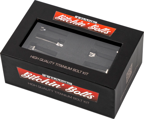 TRASK Bitchin' Bolts Hardware Kit - Titanium - M8 - Lifter Block TM-1050-B