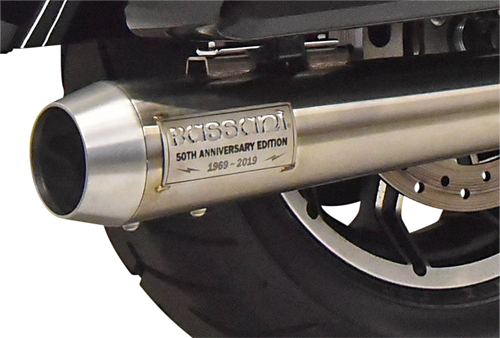 Bassani Xhaust 50th Anniversary 2:1 Exhaust M8 1F50SS