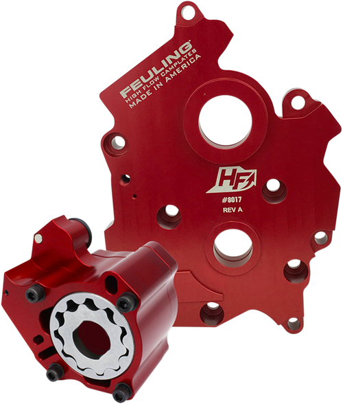 Feuling Parts M8 Race Series Oil Pump with Plate - Twin Cooled