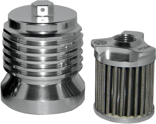 PC Racing Flo® "Spin-on" Oil Filter - Polished