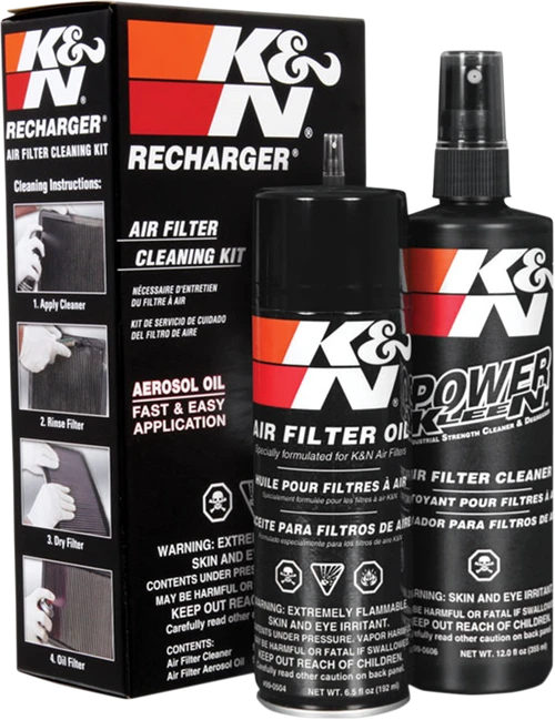 K & N Air Filter Care Kit - Aerosol 99-5000