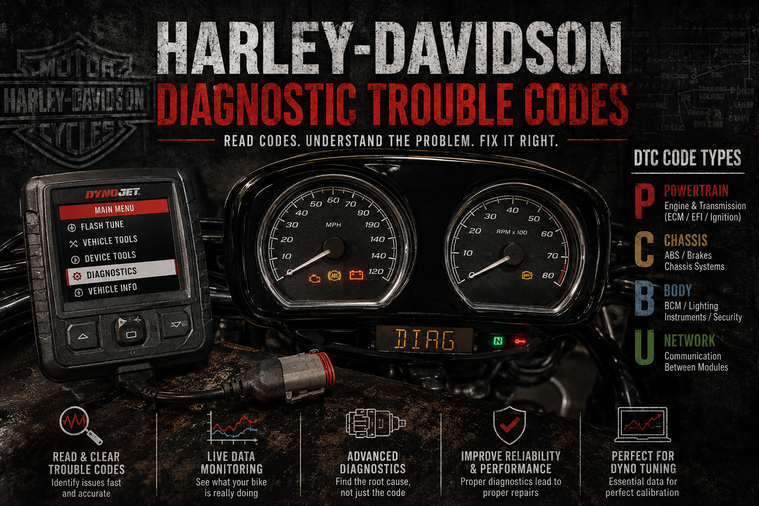 Harley-Davidson Diagnostic Trouble Codes (DTC)