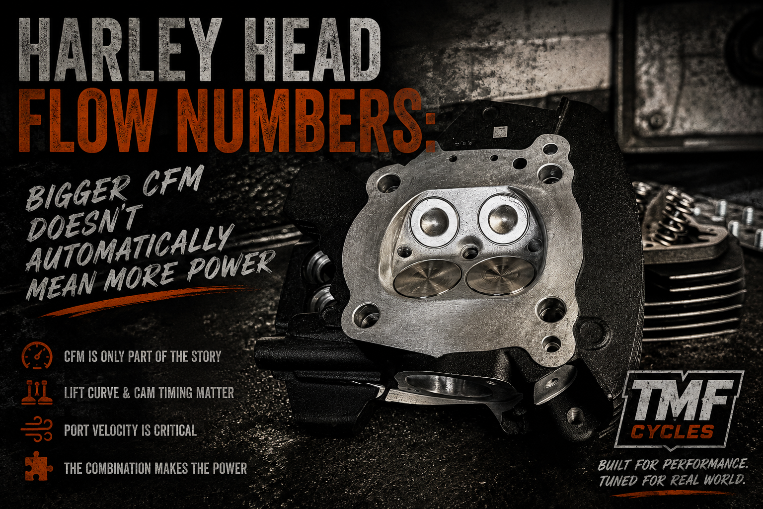 Harley M8 Head Flow Explained | Why Bigger CFM Isn't Always Better