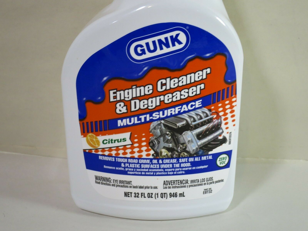 GUNK - GUNK Engine Cleaner & Degreaser is a ZERO-VOC SPRAY FOR ANY