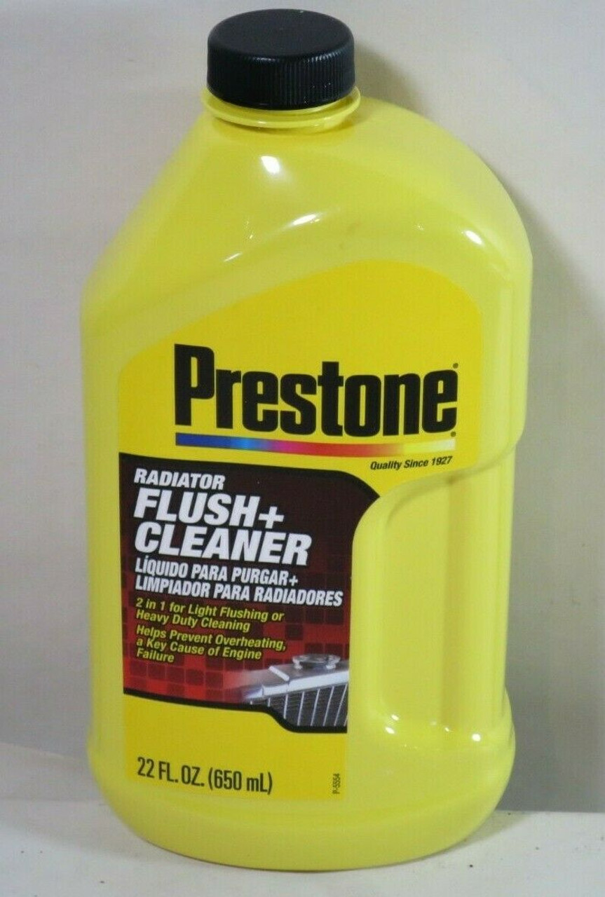 Prestone AS105Y Radiator Flush + Cleaner 22oz.