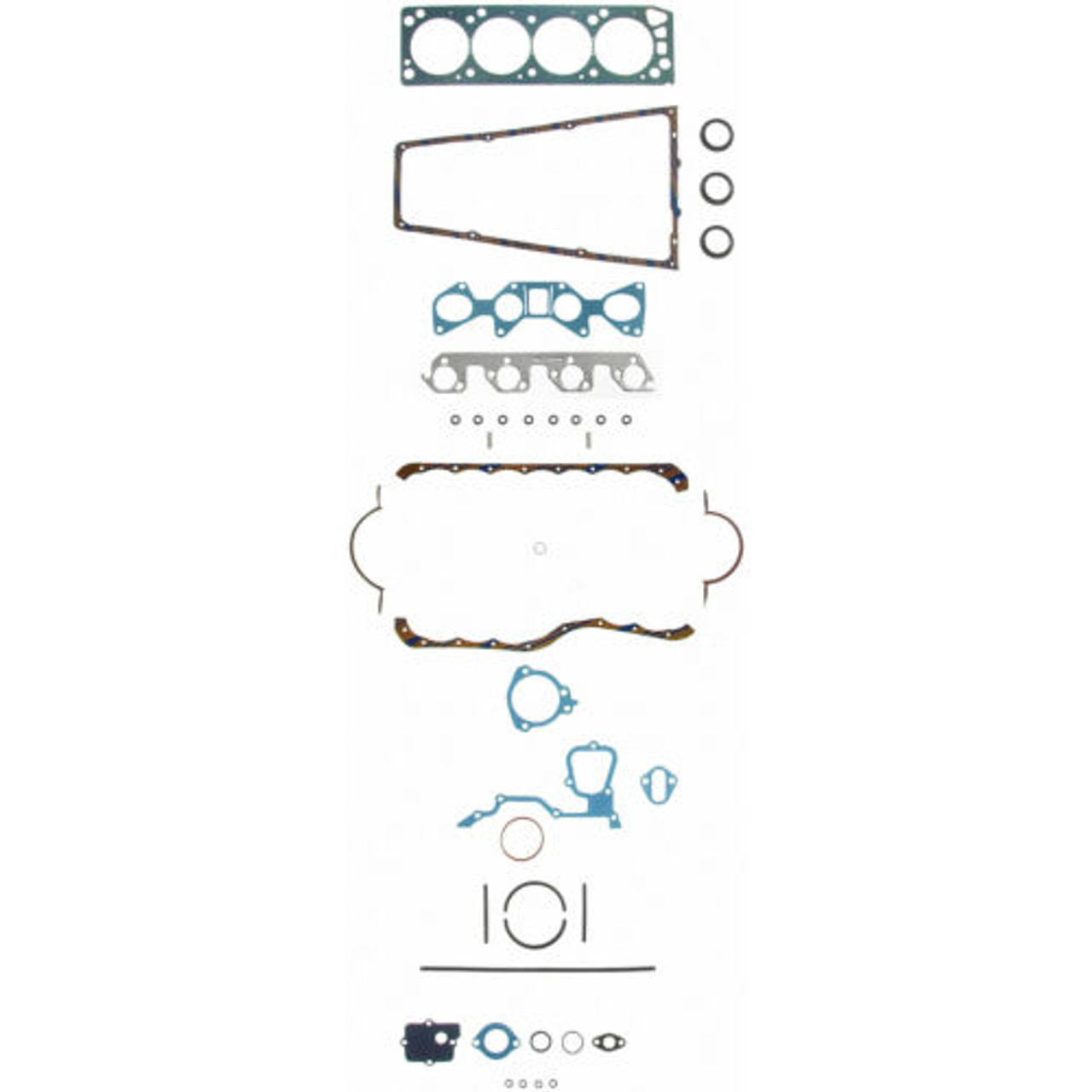 Engine Full Gasket Set-Kit Gasket Set Sealed Power 260-1018