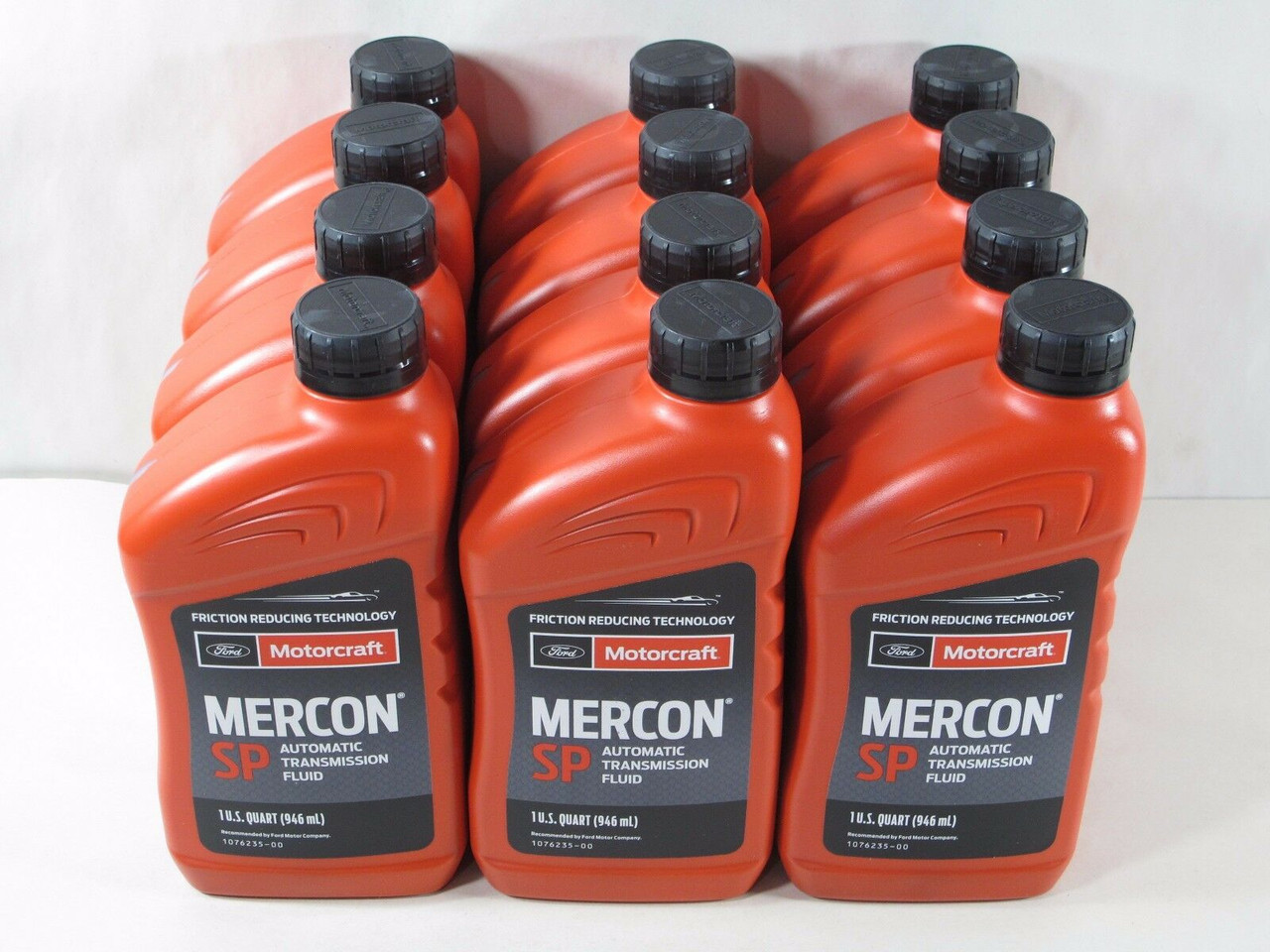 Motorcraft Mercon LV Automatic Transmission Fluid (Atf)12 Quart Case