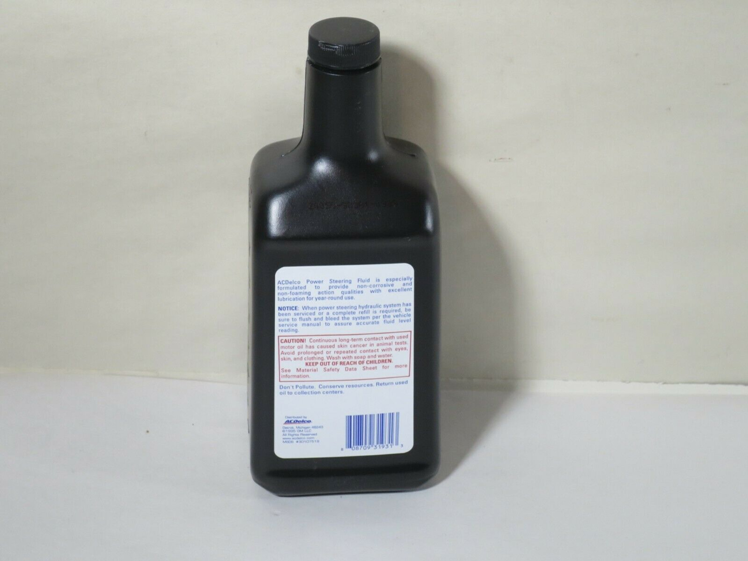ACDELCO 105073 Power Steering Fluid 32oz. 19329448