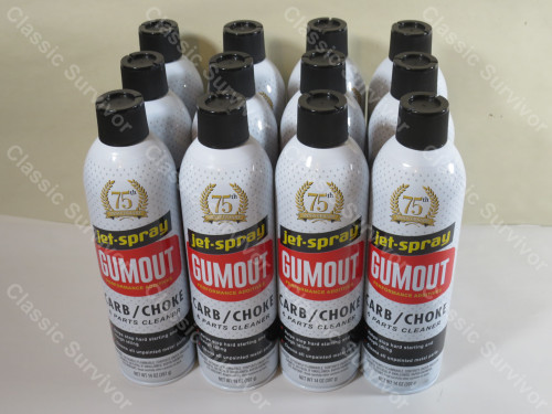 Gumout Carburetor / Choke Parts Cleaner 14oz. Jet Spray 800002231 Case of 12, 071948010758, Classic Survivor, Classicsurvivor, Specialized Engine Parts, jamhook503, hpc503