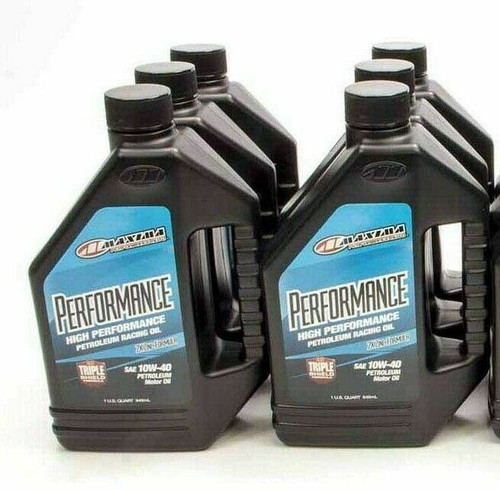 Maxima Oil 39-34901 Performance 10W40 Motor Oil Case of 6 Quarts, 851211001696, Classic Survivor, Classicsurvivor, Specialized Engine Parts, jamhook503, hpc503
