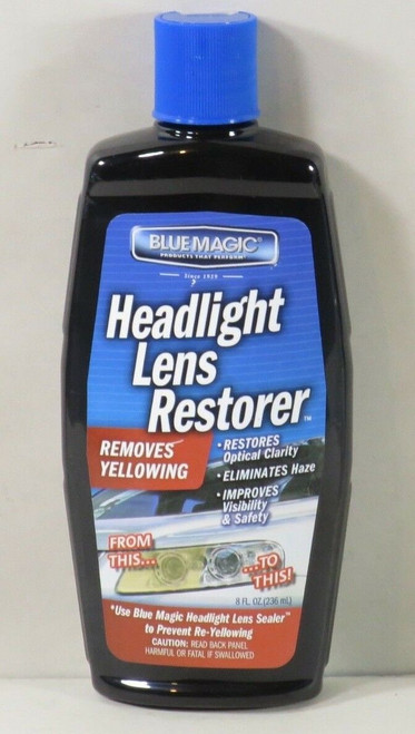 Headlight Lens Restorer, 8 oz., Blue Magic, 725-06, 077336725068, Classic Survivor, Classicsurvivor, Specialized Engine Parts, jamhook503,hpc503