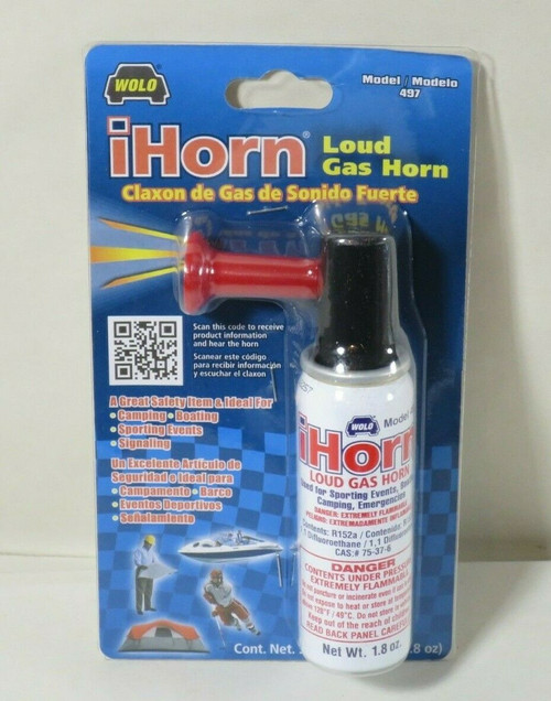 Wolo Small Personal Sized Super Loud Hand Held Gas Horn 497, 080217004978, Classic Survivor, Classicsurvivor, Specialized Engine Parts, jamhook503, hpc503